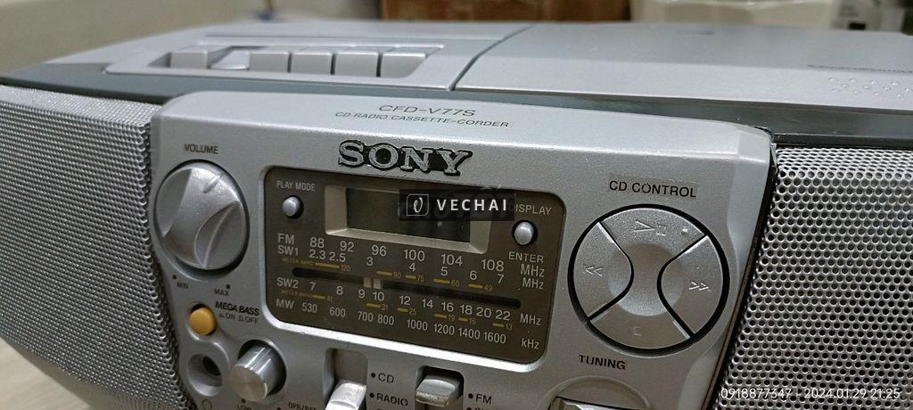 Radio cassette SONY CFD V77S