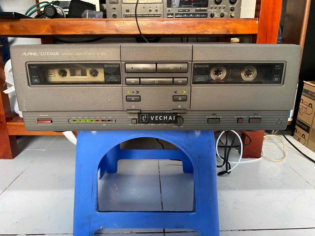 cassette luxman.k-005 .âm thanh hay.hàng hiếm