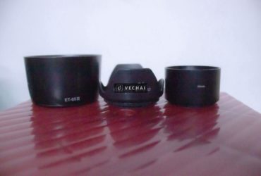 Thanh lý Hood Lens: Φ55, ΦET-65III, Φ52