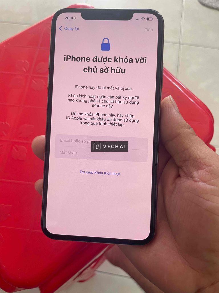 xác ip11promax icloud vay bán