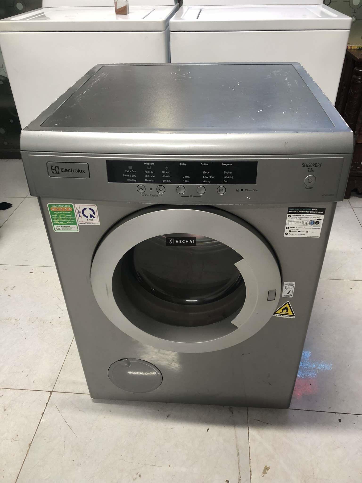 thanh lý máy sấy electrolux 7.5kg