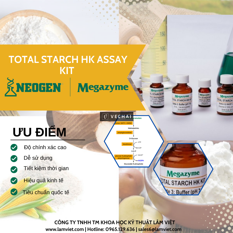 Total Stach HK Assay Kit – Neogen – Megazyme