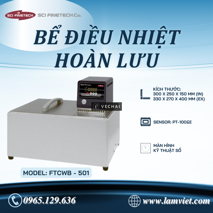 Bể Điều Nhiệt Hoàn Lưu – SciFinetech – Đài Loan