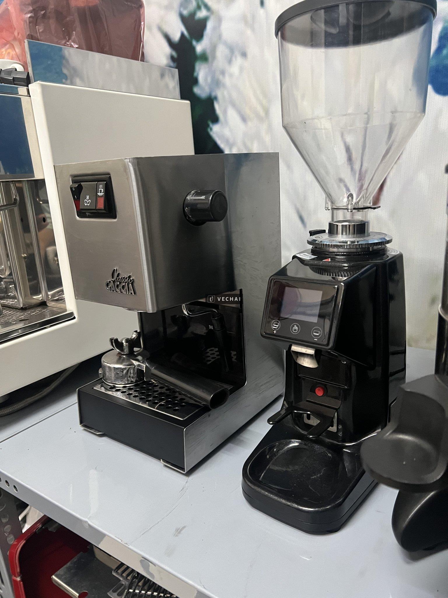 Thanh lý máy pha cà phê Gaggia – máy xay 022 & Hc600