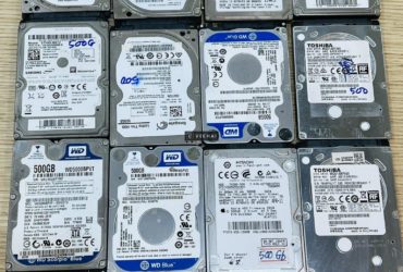 THANH LÝ Ổ CỨNG HDD 500GB BÓC TRỰC TIẾP MÁY RA – bóc trực tiếp từ máy đang sử dụng ra – A em về cắm