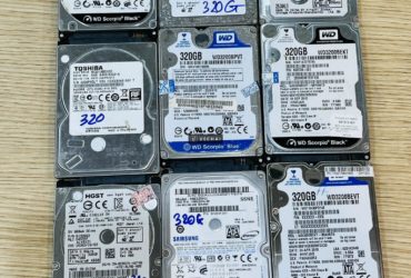 THANH LÝ Ổ CỨNG HDD 320GB BÓC TRỰC TIẾP MÁY RA – bóc trực tiếp từ máy đang sử dụng ra – A em về cắm