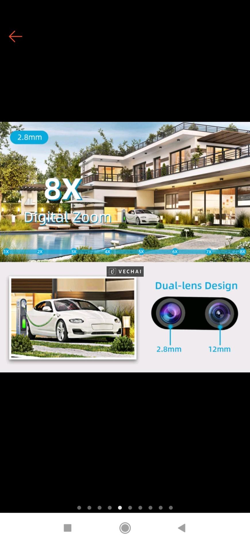 Thanh lý Camera Wifi Dual Lens Optical 8x Giá rẻ New 98%