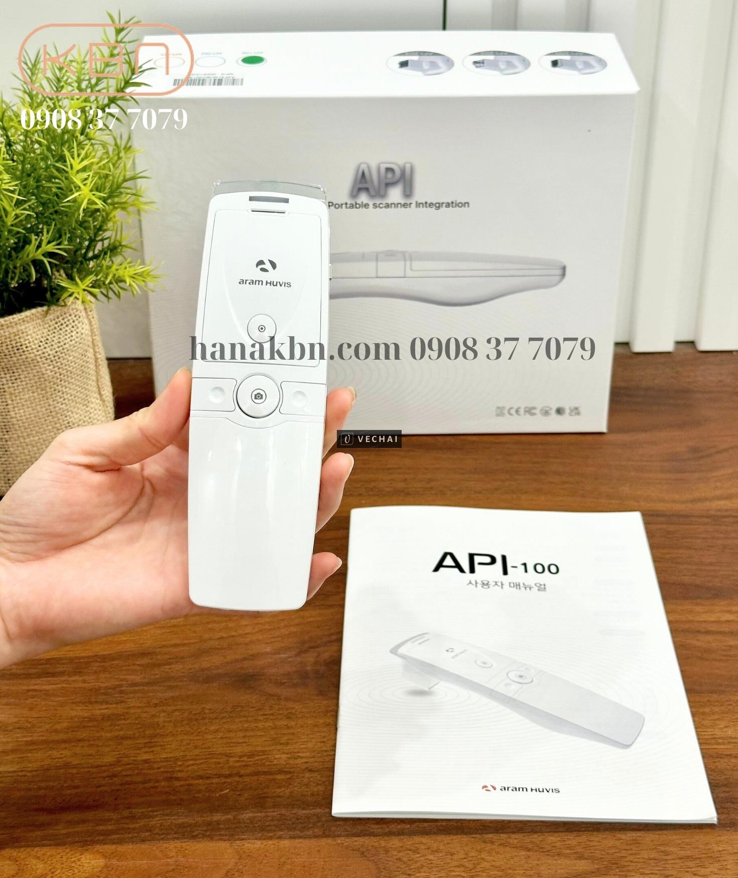 Máy phân tích da API 100 cao cấp Hàn Quốc