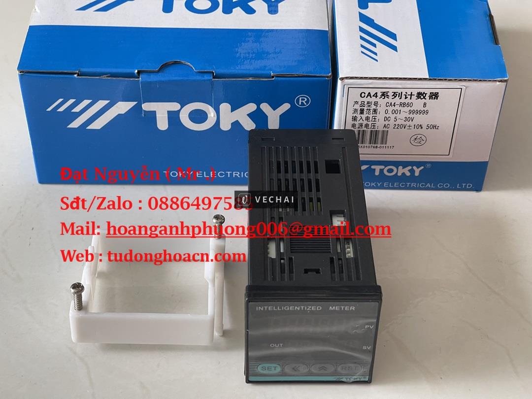 Bộ Đếm Toky CA4-RB60 B – Tăng Cường Hiệu Quả Kiểm Soát Sản Xuất