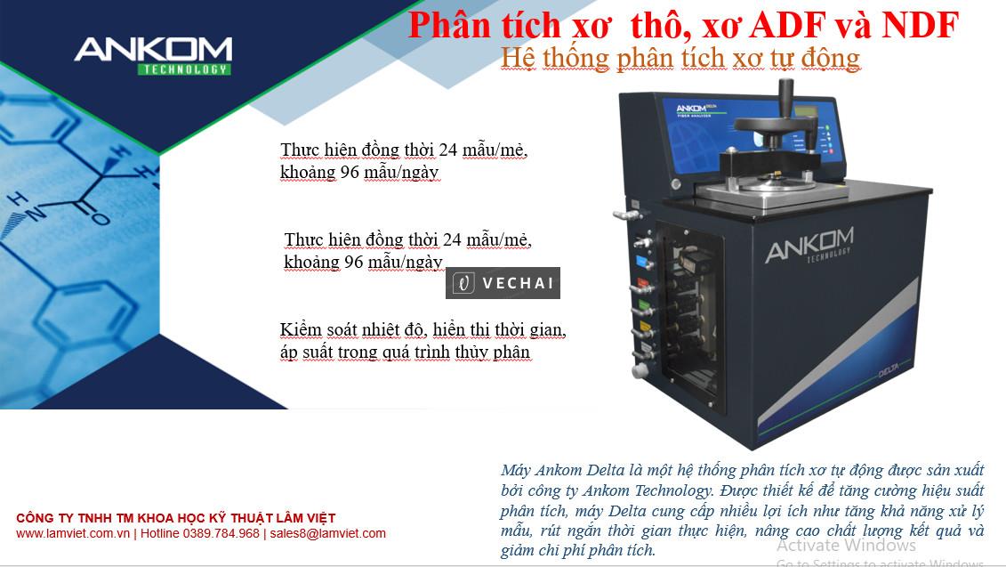 Máy phân tích xơ tự động ANKOM Delta I