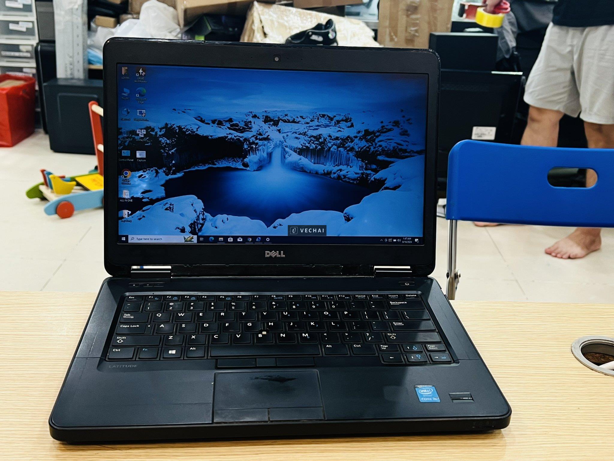 Laptop Dell Latitude E5440 i5-4310U 4Gb SSD 256 14inch HD+ – Dòng latitude cao cấp của dell, cứng cá