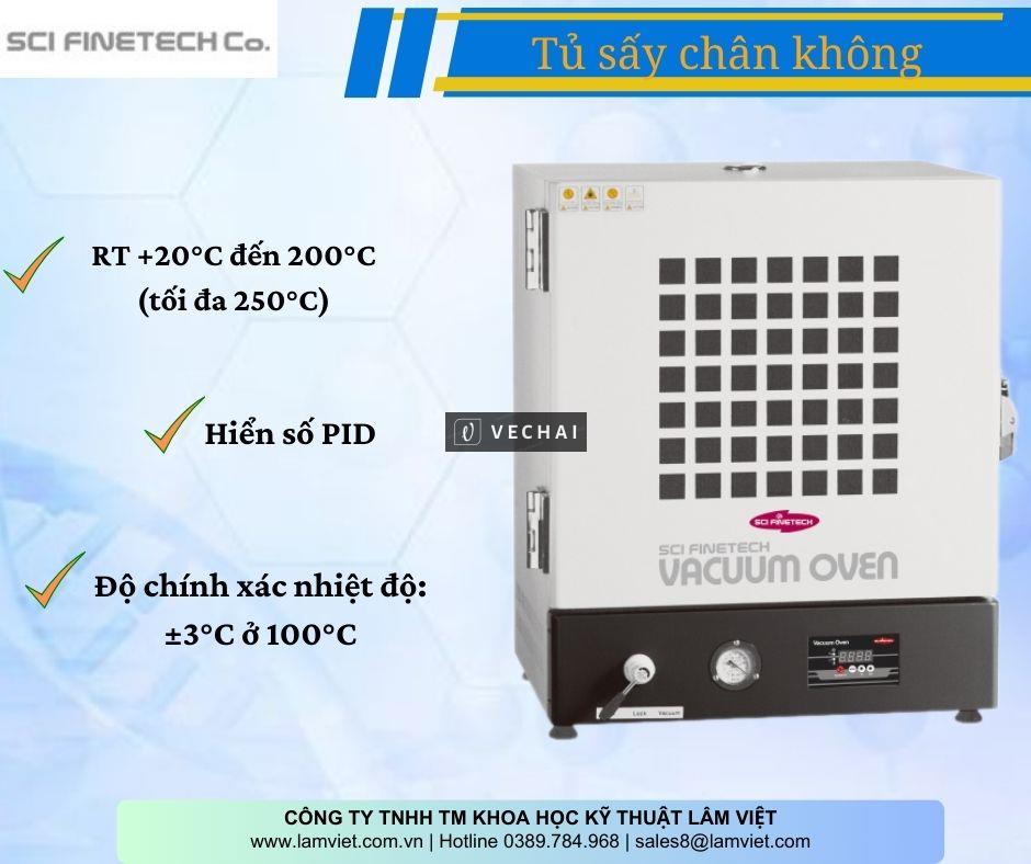 Tủ Sấy Chân Không SCI Finetech – Hàn Quốc