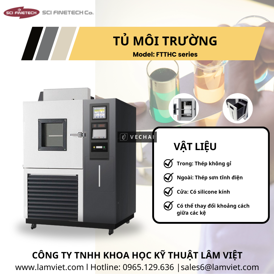 Tủ Môi Trường – SCIFINETECH