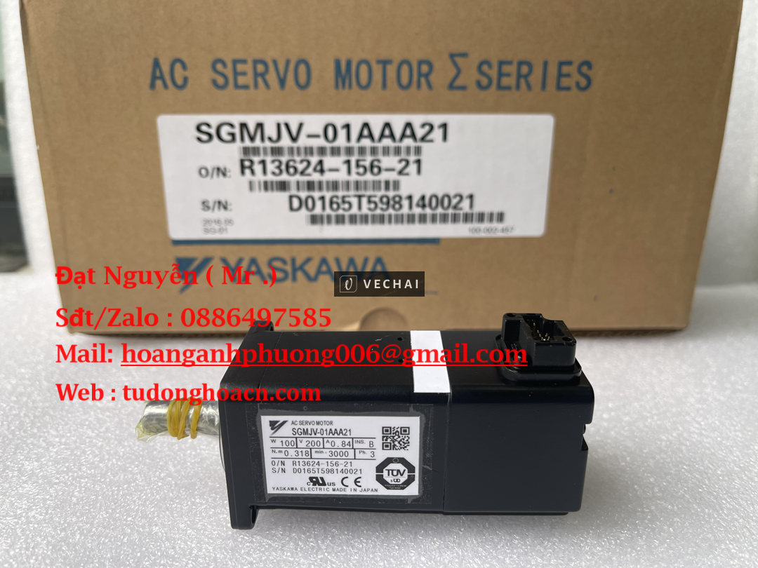 Động Cơ SGMJV-01AAA21 Yaskawa – Hiệu Suất Cao, Độ Chính Xác Tuyệt Đối