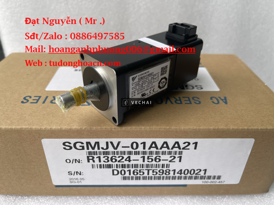 Động Cơ SGMJV-01AAA21 Yaskawa – Hiệu Suất Cao, Độ Chính Xác Tuyệt Đối