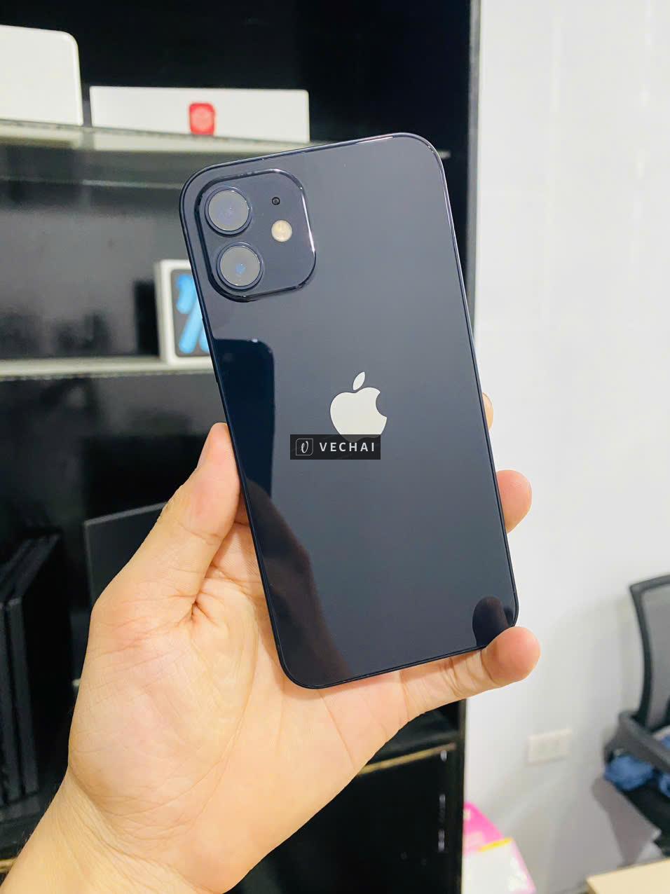 IPHONE 12 64GB QUỐC TẾ MÀU ĐEN KH/A – Máy full chức năng , Faceid nhanh mượt  – Lắp đc 2 sim (1 sim