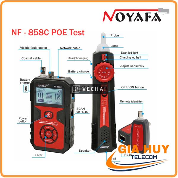 Máy test kiểm tra cáp mạng NOYAFA NF858C