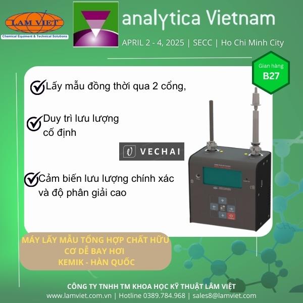 Máy Lấy Mẫu Tổng Hợp Chất Hữu Cơ Dễ Bay Hơi