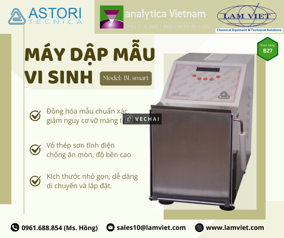 MÁY DẬP MẪU VI SINH