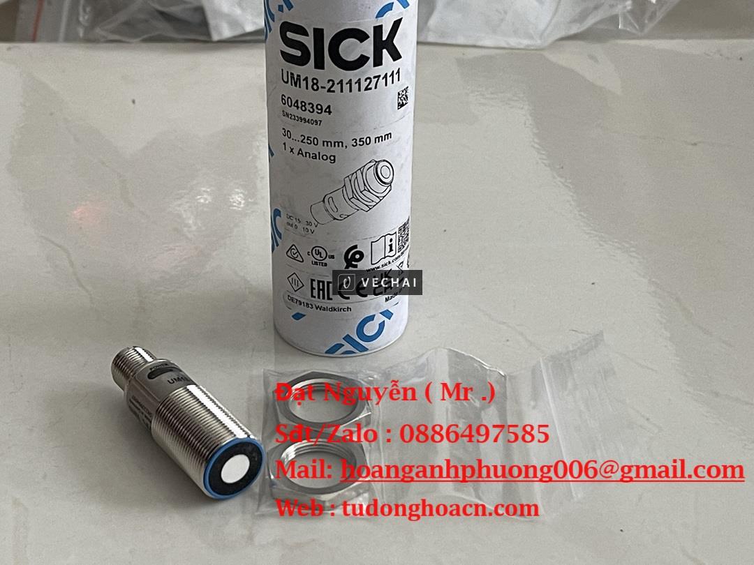 Cảm Biến UM18-211127111 của Sick – Giải Pháp Tối Ưu Cho Các Ứng Dụng Cảm Biến Khoảng Cách