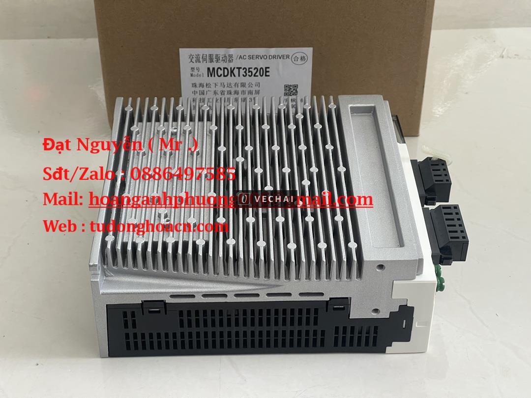 Bộ Điều Khiển MCDKT3520E của Panasonic – Giải Pháp Điều Khiển Động Cơ Tối Ưu Cho Ứng Dụng Công Nghiệ