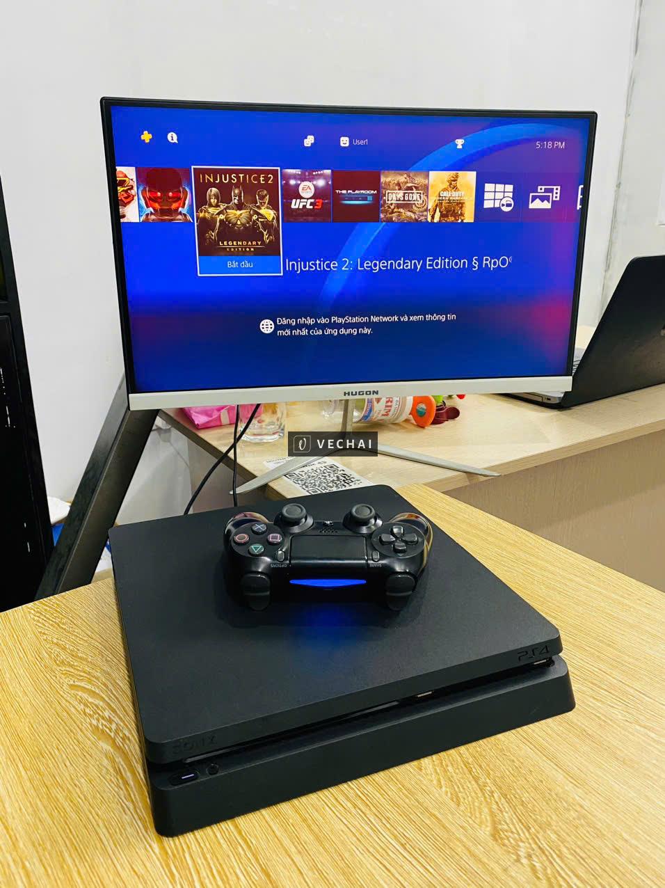 PS4 SLIM 1TB HACK FW 5.05 CÀI FULL 24 GAME  – Máy nguyên zin nguyên bản còn tem  – Hack fw 5.05 khôn