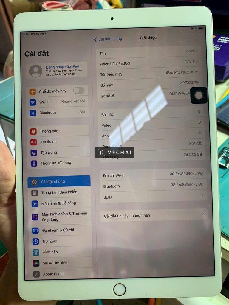 Bán ipad pro 10.5