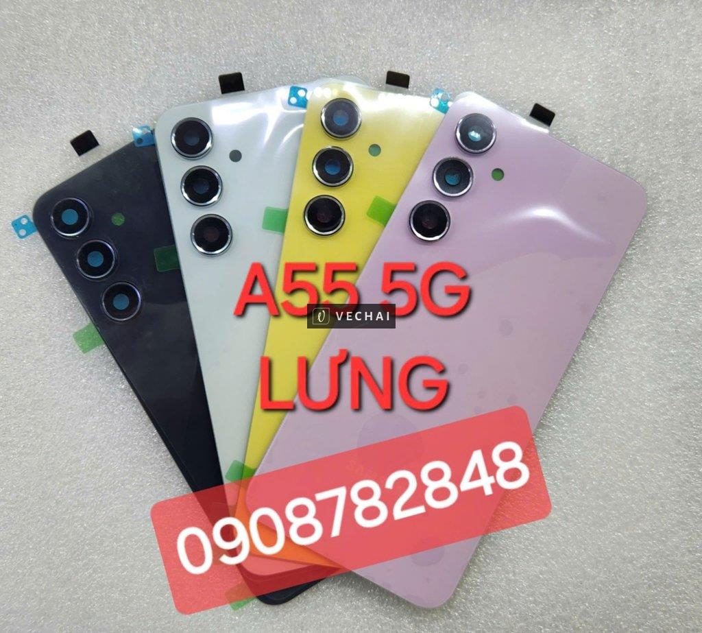 Bán A55 A556B   1. MÀN ZIN OK NEW  2. VÕ SƯỜN LƯNG KHAY SIM  3. MAIN CỤM SẠC OK  4. CAMERA OK PIN OK  CẦ