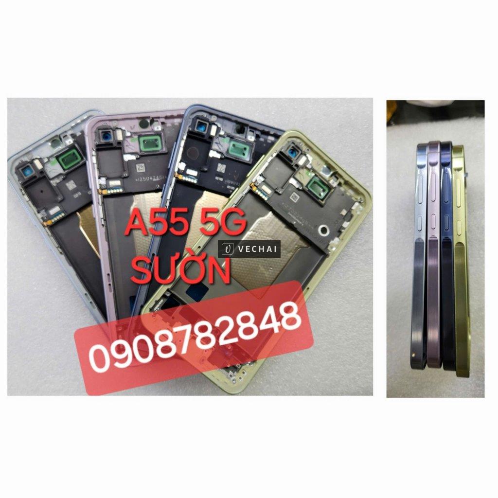 Bán A55 A556B   1. MÀN ZIN OK NEW  2. VÕ SƯỜN LƯNG KHAY SIM  3. MAIN CỤM SẠC OK  4. CAMERA OK PIN OK  CẦ