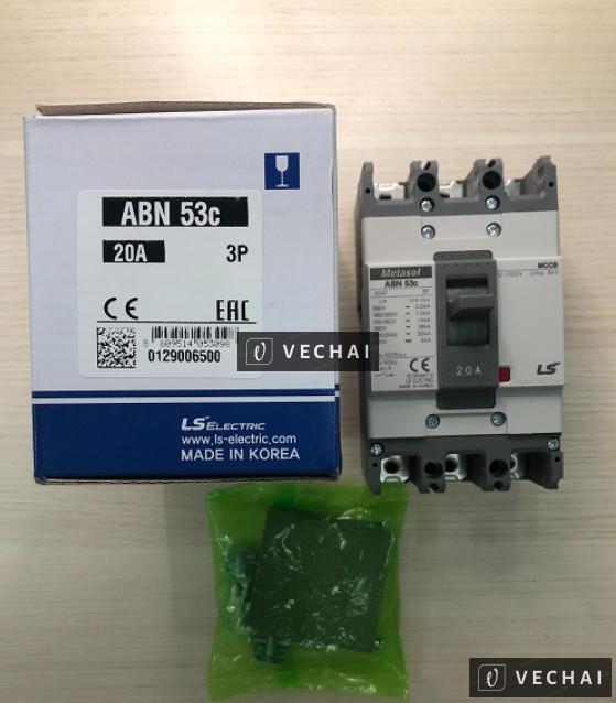 Thanh lý Aptomat MCCB LS ABN53C-20A | 3P 20A 18kA