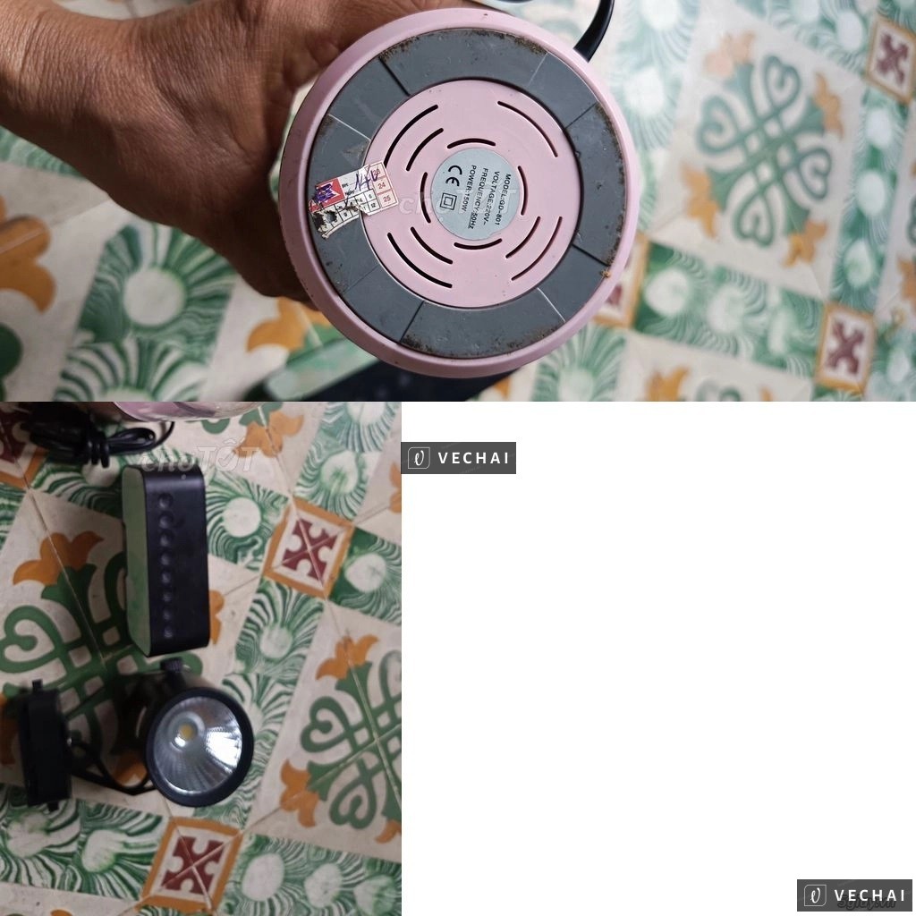 Combo linh tinh loa bt, máy xay, bóng led….còn tốt