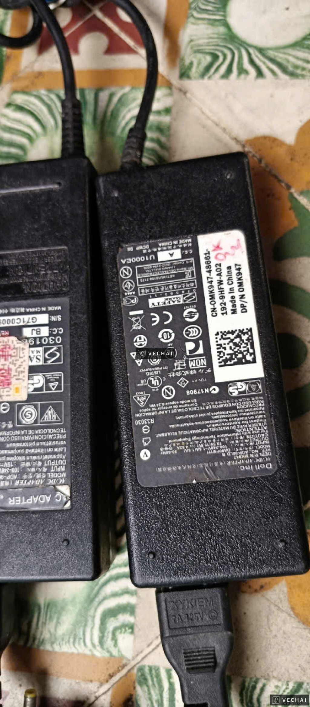 Combo 3 sạc laptop và adaper 12V