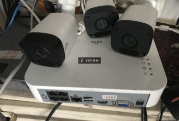 Bộ camera ip POE 3 mắt