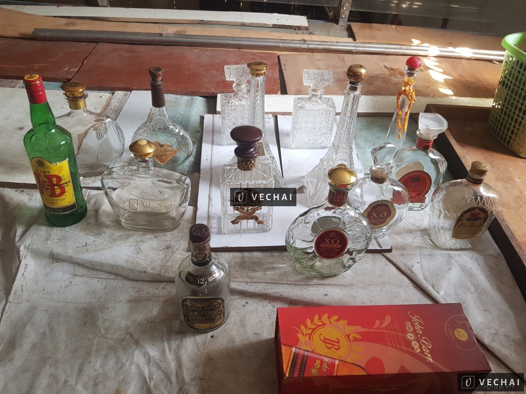 Thanh lý vỏ chay rượu ngoại cho anh em mùa về trưng bài