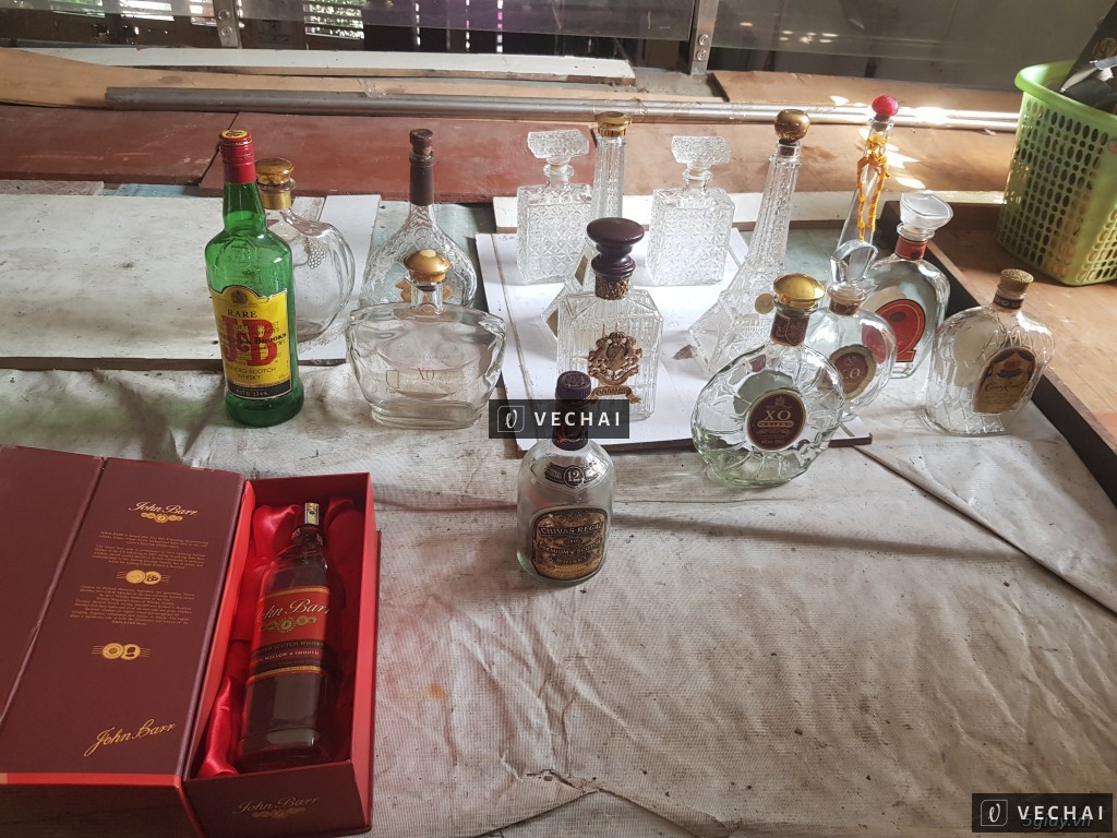 Thanh lý vỏ chay rượu ngoại cho anh em mùa về trưng bài