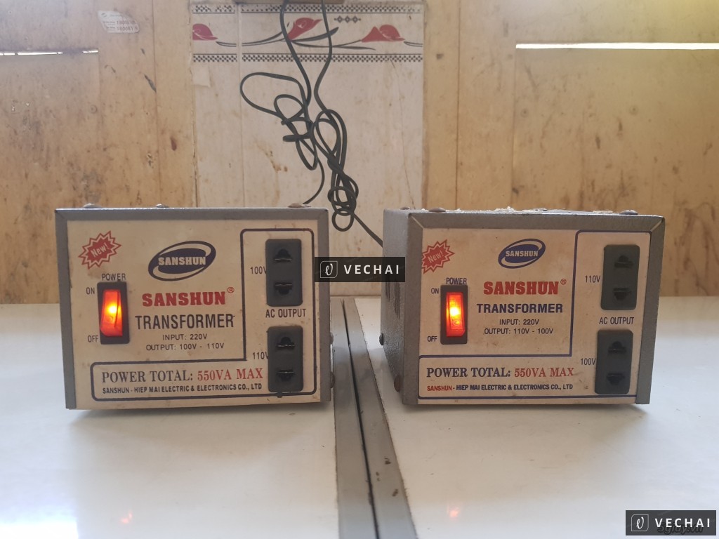 Thanh lý ổn áp SANSHUN – POWER TOTAL : 550VA MAX