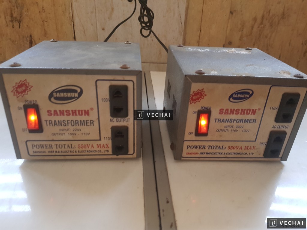 Thanh lý ổn áp SANSHUN – POWER TOTAL : 550VA MAX