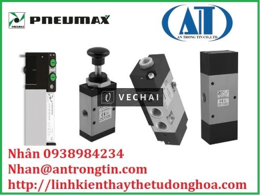 Các loại Van khí nén Pneumax phổ biến và ứng dụng trong tự động hóa