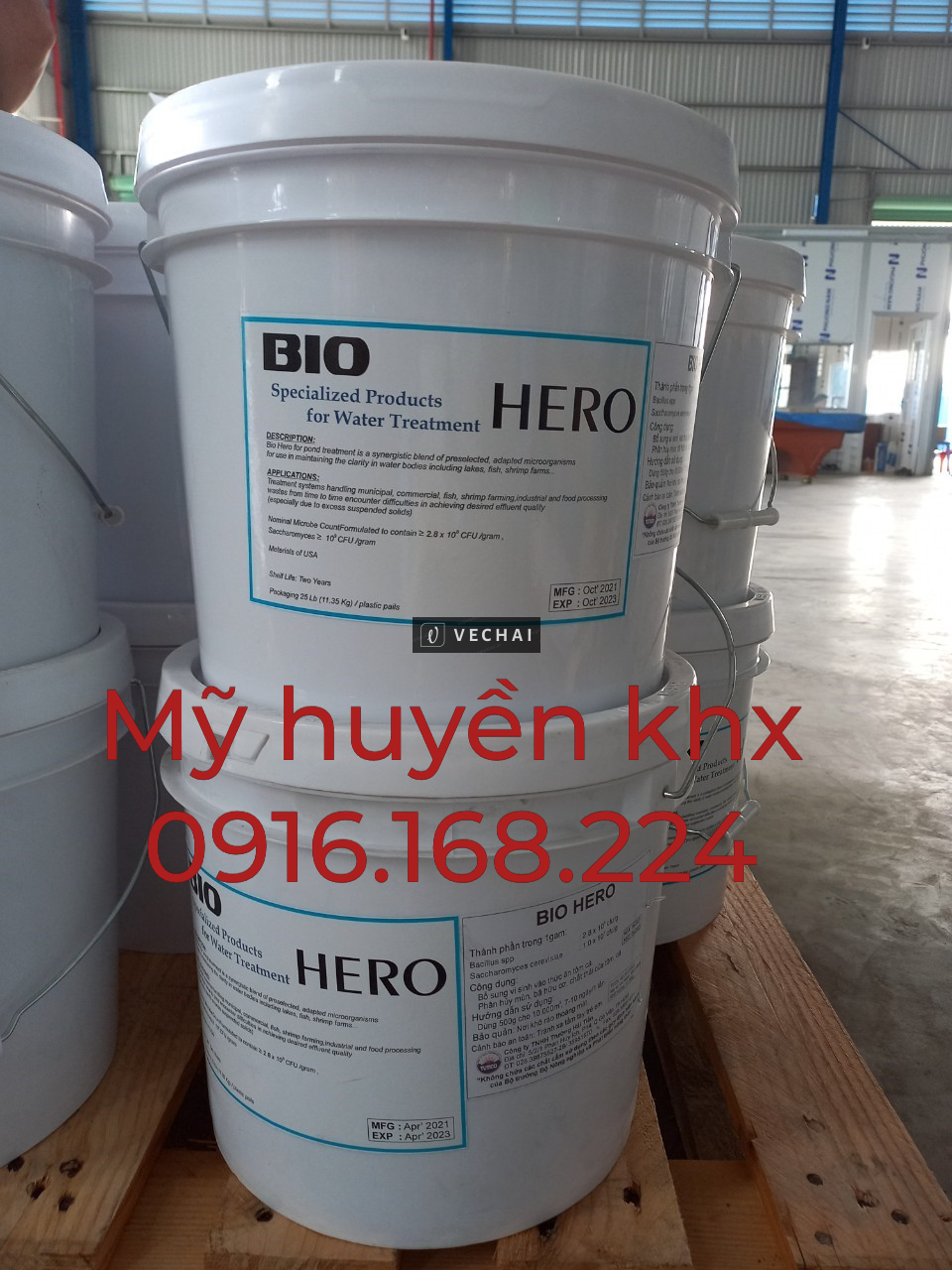 BIO HERO VI SINH HẠT XỬ LÝ ĐÁY AO