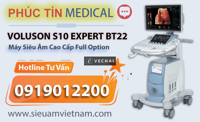 Máy siêu âm GE Voluson S10 Expert BT22