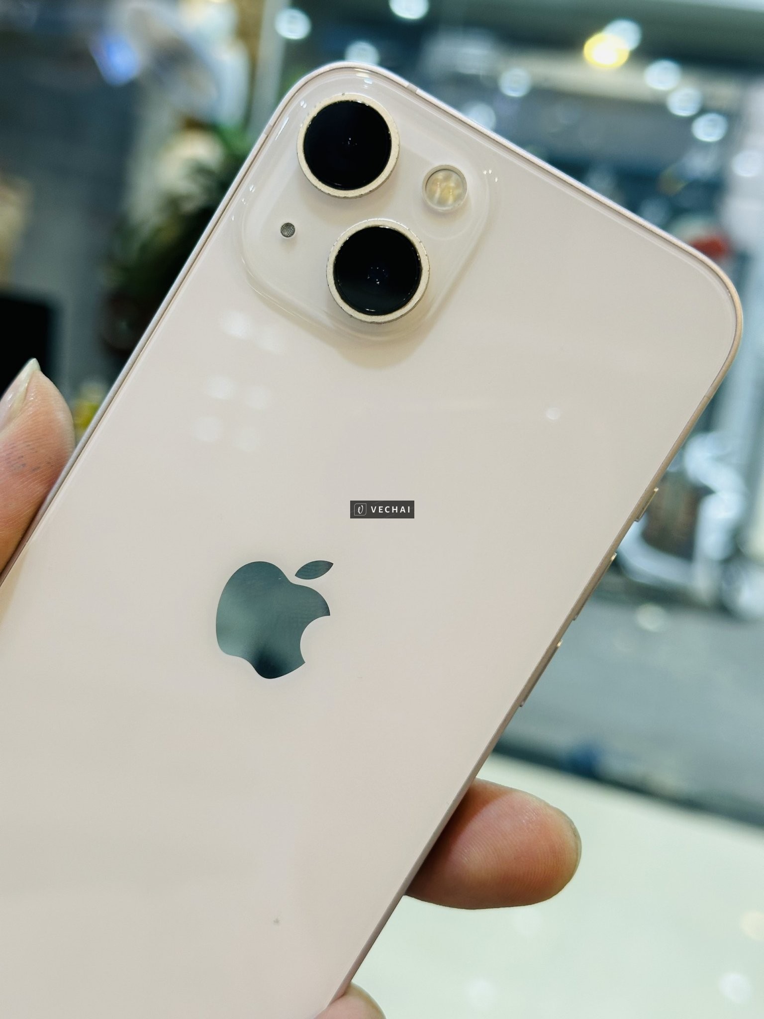 IPHONE 13 128GB HỒNG SIÊU CUTE – bản quốc tế Lắp đc 2 sim (1 sim vật lý + 1 esim) tiện lợi – Giá em