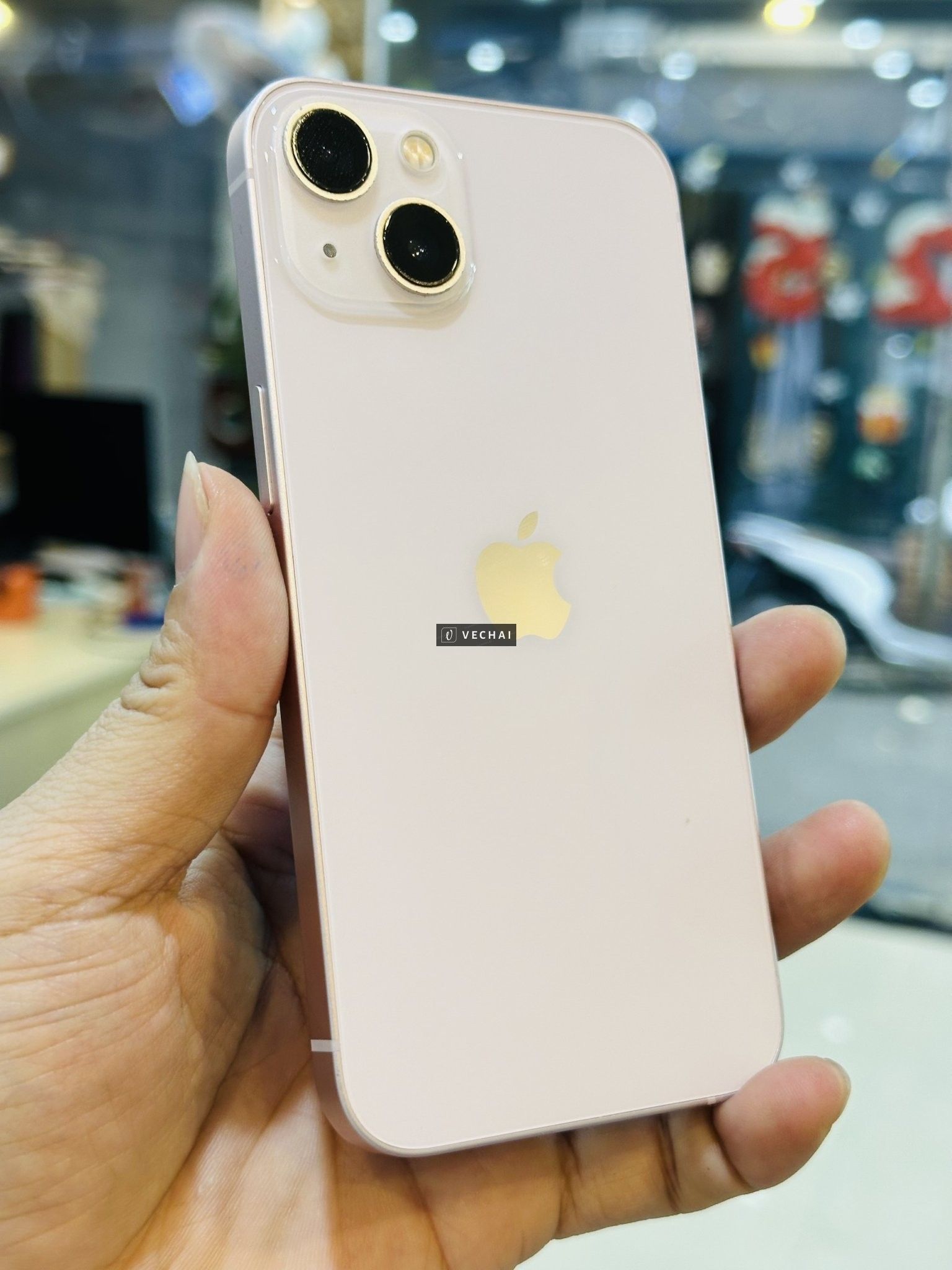 IPHONE 13 128GB HỒNG SIÊU CUTE – bản quốc tế Lắp đc 2 sim (1 sim vật lý + 1 esim) tiện lợi – Giá em