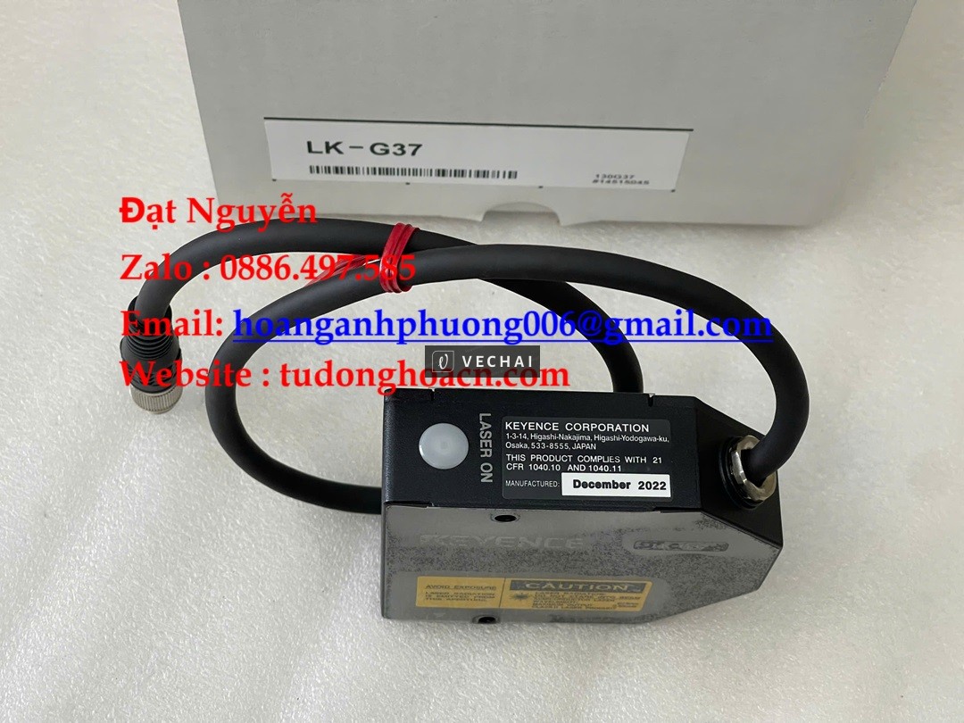 Cảm Biến Đo Khoảng Cách Keyence LK-G37 – Giải Pháp Chính Xác Cao Trong Công Nghiệp