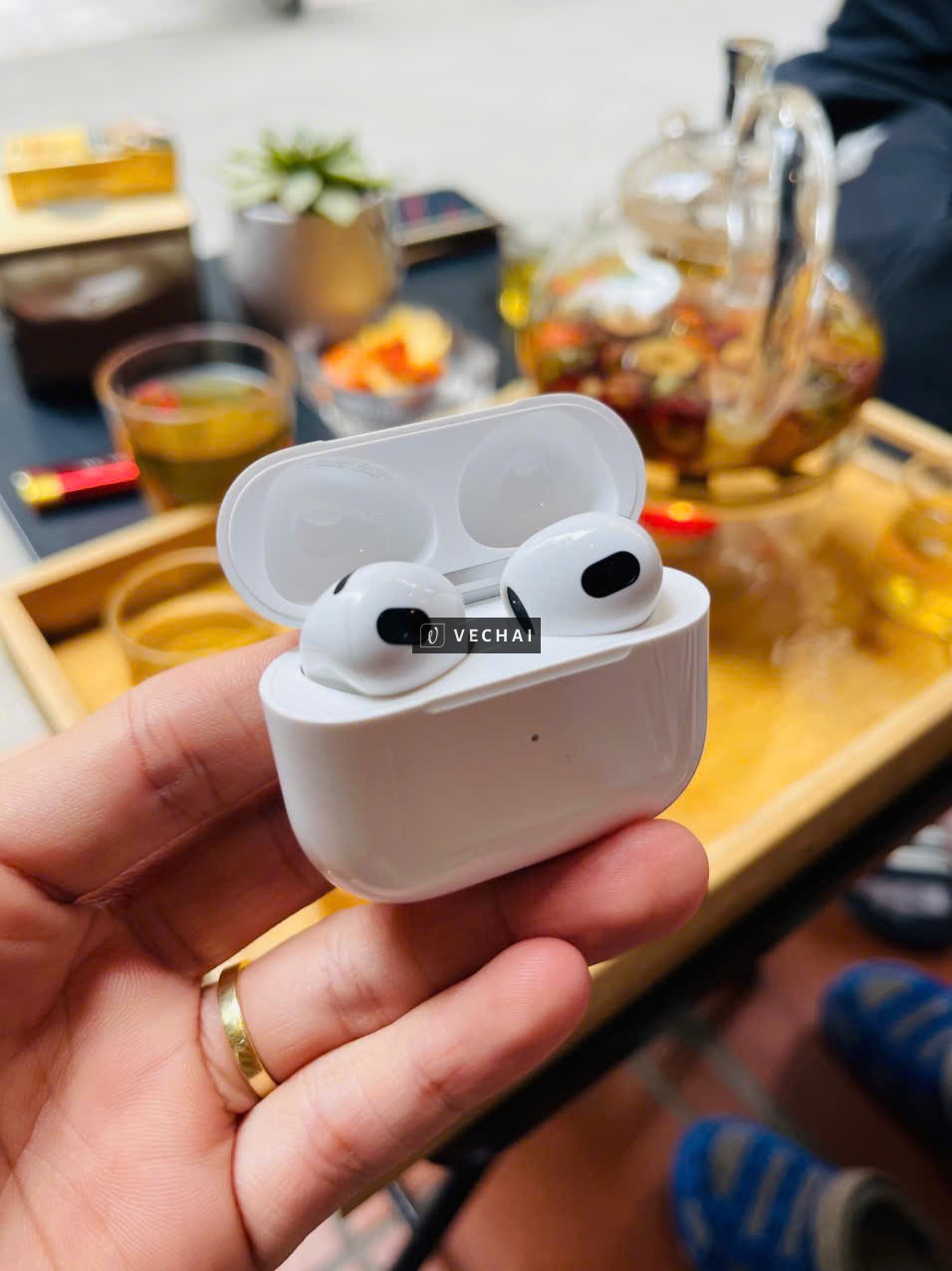 AIRPODS 3 CHÍNH HÃNG NGOẠI HÌNH ỔN PIN TỐT 3-4H – Bản chính hãng, hết bảo hành – Ngoại hình tai phải