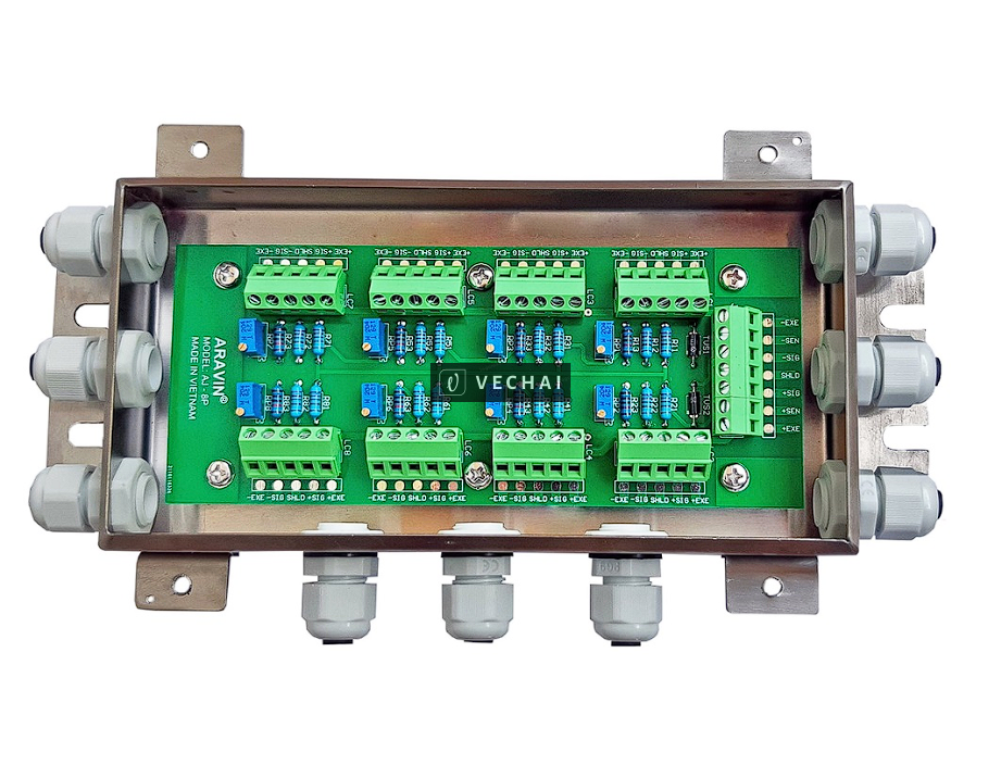 HỘP CỘNG LOADCELL JUNCTION BOX AJ-8P