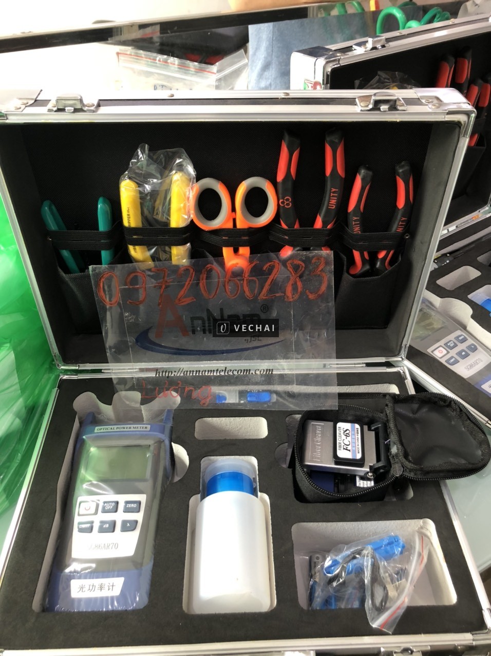 Bộ dụng cụ thi công cáp quang ACT- F506 ANCOMTECK