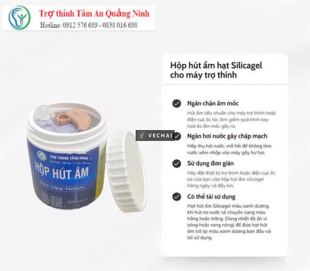 Tại sao phải sấy và hút ẩm thiết bị trợ thính thường xuyên, tâm an quảng ninh