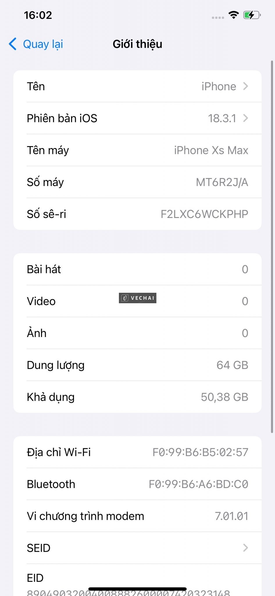 IPHONE XS MAX 64GB TRẮNG – QUỐC TẾ, MÀN HÌNH SIÊU ĐẸP    Cơ hội sở hữu iPhone XS Max giá siêu
