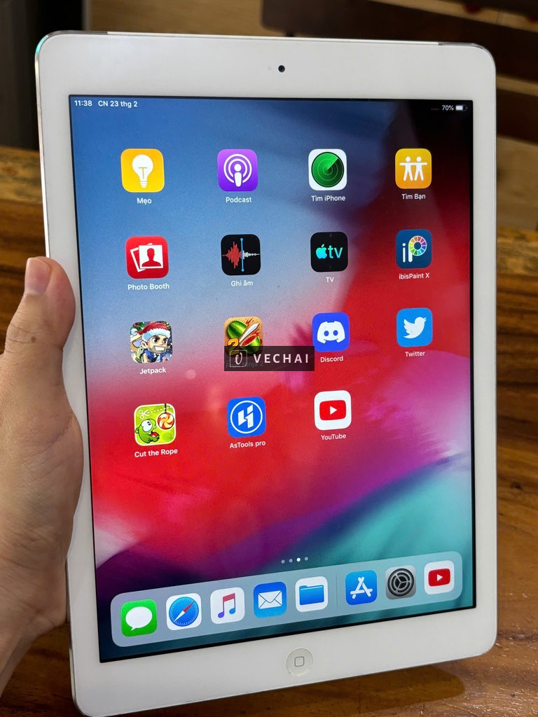 Bán iPad Air 1 128GB trắng 4G + Wifi