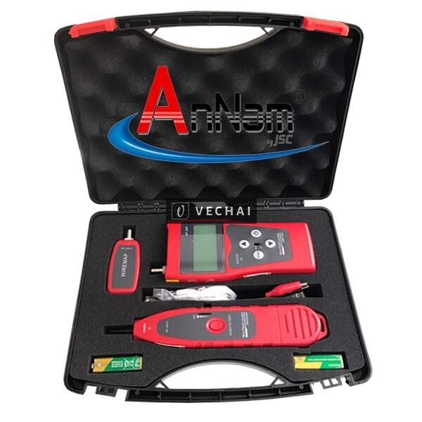 NF-8506- lập bản đồ dây, kiểm tra độ dài cáp, kiểm tra PoE, PING, đánh giá tốc độ mạng